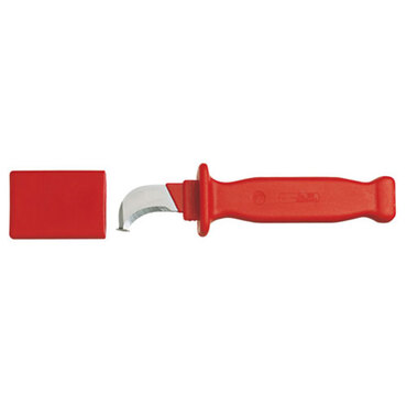 VDE cable knife with curved blade type VDE 4527